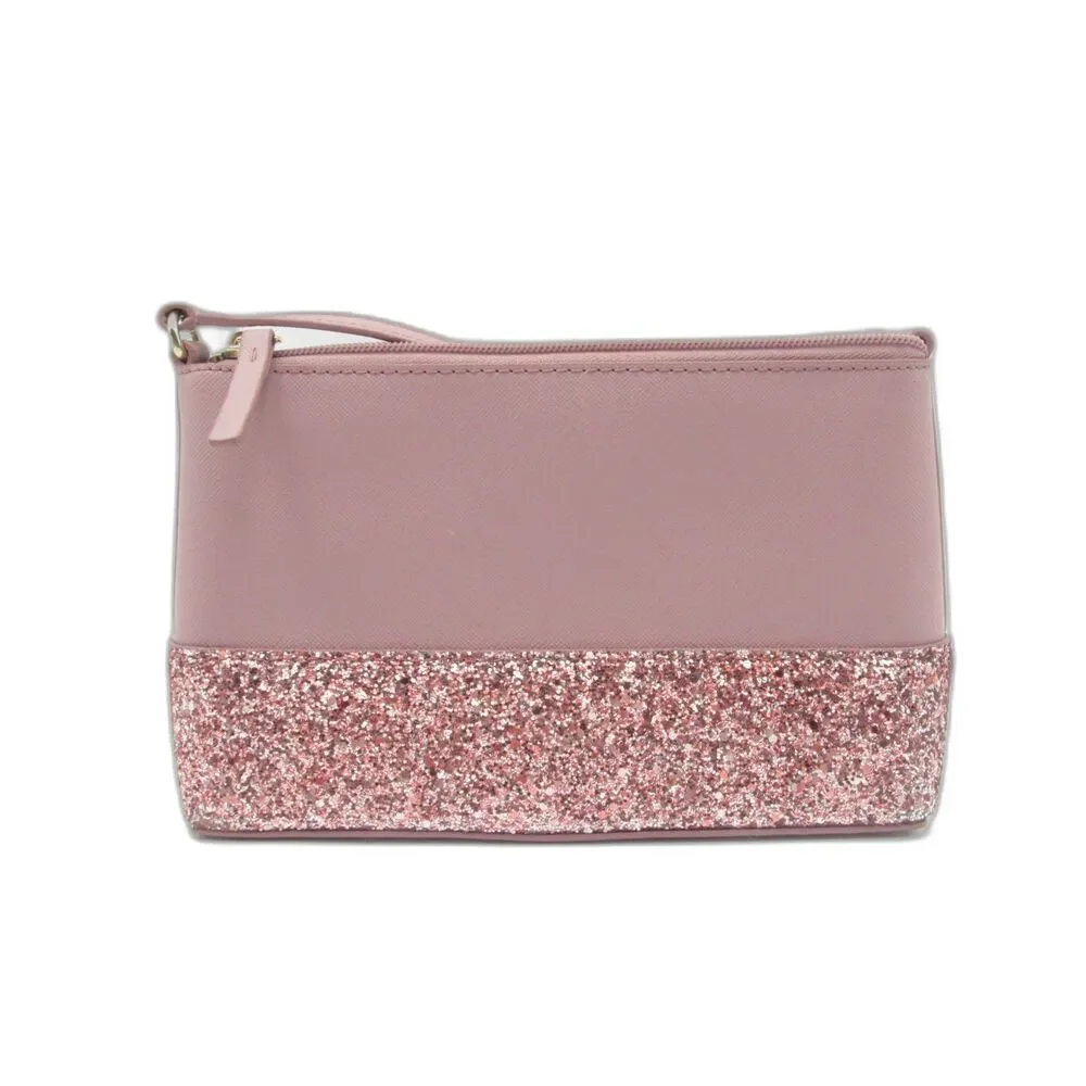 Kate Spade Greta Court Ramey Glitter Crossbody – Dusty Peony (NWOT)